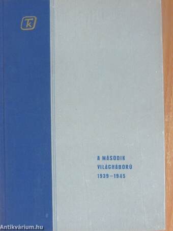 A második világháború 1939-1945 I-II./Térképei