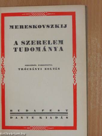 A szerelem tudománya