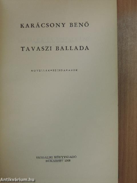 Tavaszi ballada