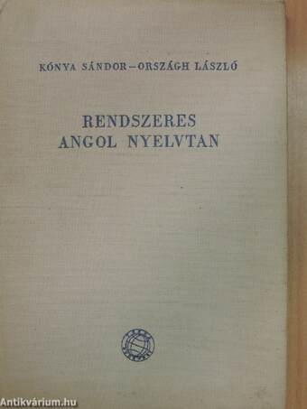 Rendszeres angol nyelvtan