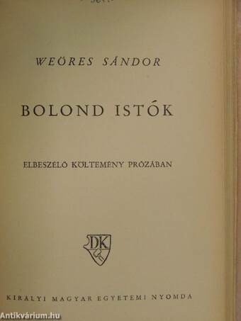 Bolond Istók