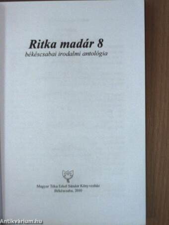 Ritka madár 8.