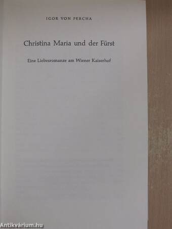 Christina Maria und der Fürst