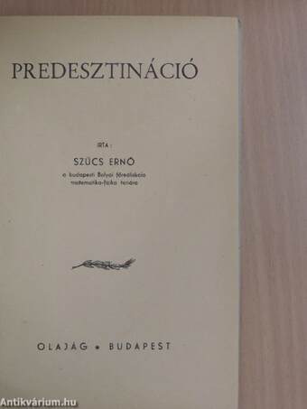 Predesztináció