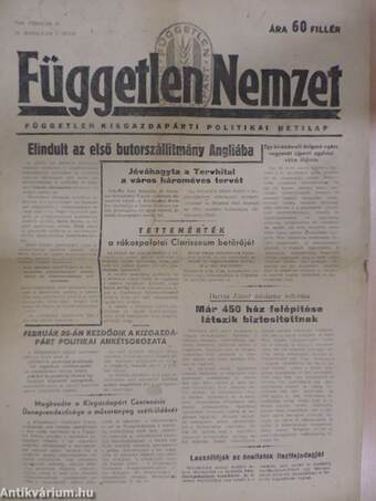 Független Nemzet 1948. február 12.