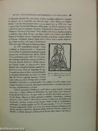 A könyvnyomtatás Magyarországon a XV. és XVI. században I-II.