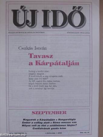 Új Idő 1989. szeptember 15.