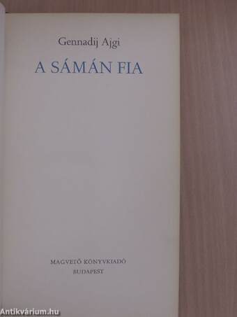 A sámán fia