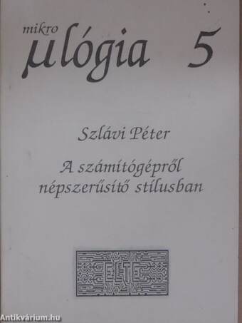 A számítógépről népszerűsítő stílusban