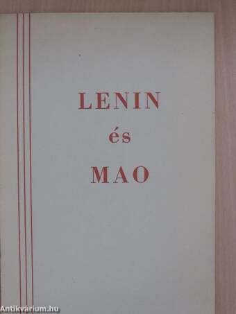 Lenin és Mao