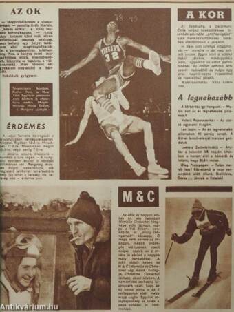 Képes Sport 1966. január-december