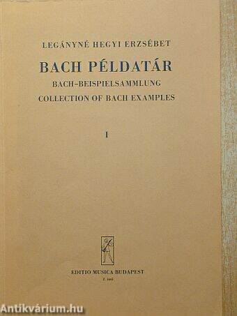 Bach példatár I.