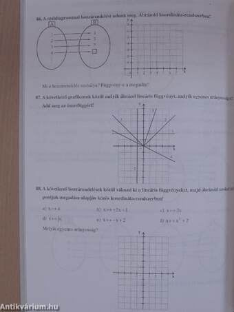 Házi feladatok matematikából 10. osztályosoknak