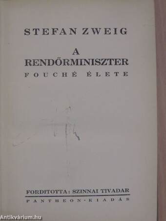 A rendőrminiszter