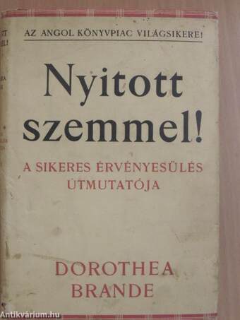 Nyitott szemmel!