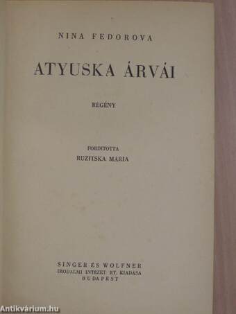 Atyuska árvái