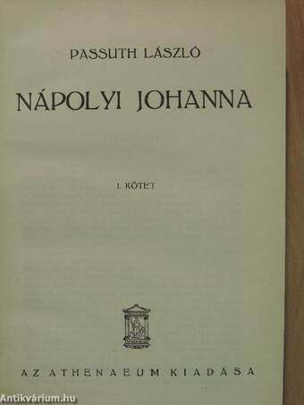 Nápolyi Johanna I-II.