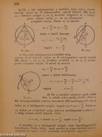 Algebra és geométria