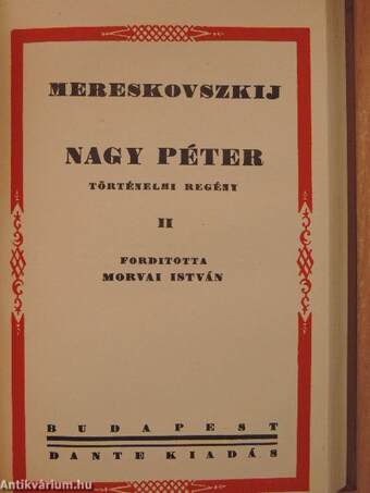 Nagy Péter I-II.