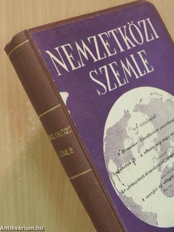 Nemzetközi Szemle 1959. január-december I-III.