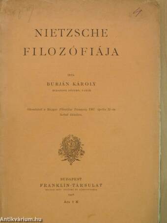 Nietzsche filozófiája