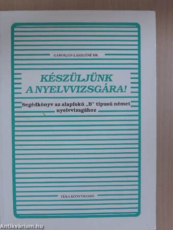 Készüljünk a nyelvvizsgára!