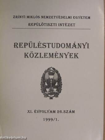 Repüléstudományi Közlemények 1999/1.