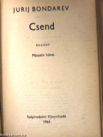 Csend I-II.