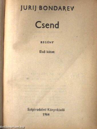 Csend I-II.