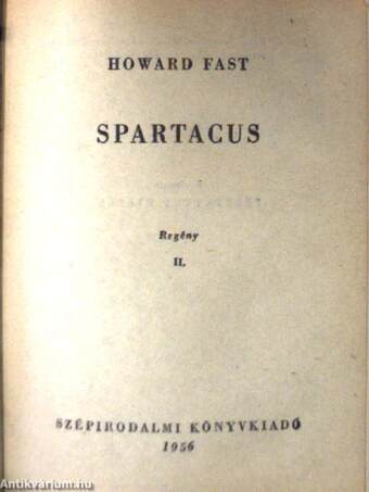 Spartacus I-II.