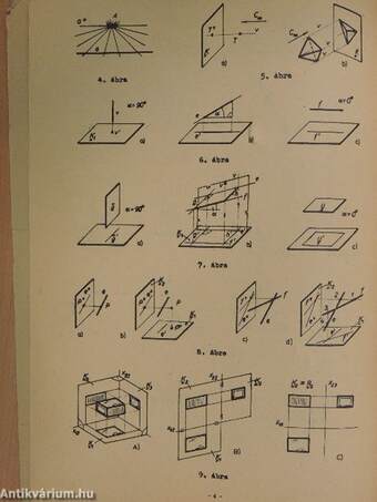 Ábrafüzet a J 14-994 Ábrázoló geometria I. című jegyzethez