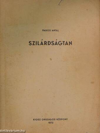 Szilárdságtan