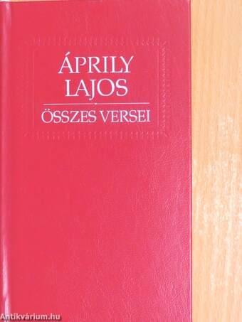 Áprily Lajos összes versei