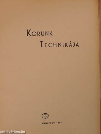 Korunk technikája 1962