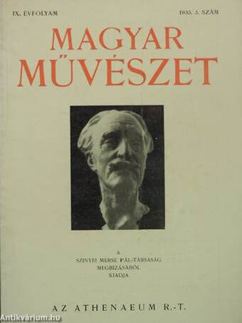 Magyar Művészet 1933/3.