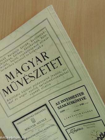 Magyar Művészet 1933/10.