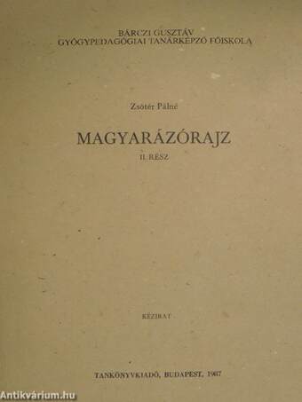 Magyarázórajz II.