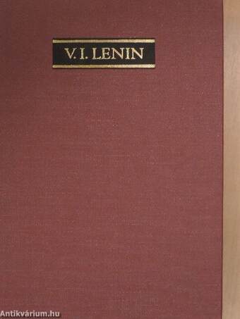 V. I. Lenin összes művei 13.