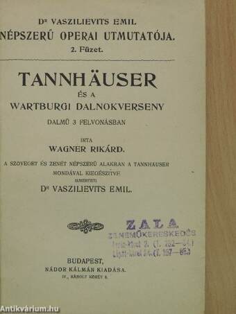 Tannhäuser és a wartburgi dalnokverseny