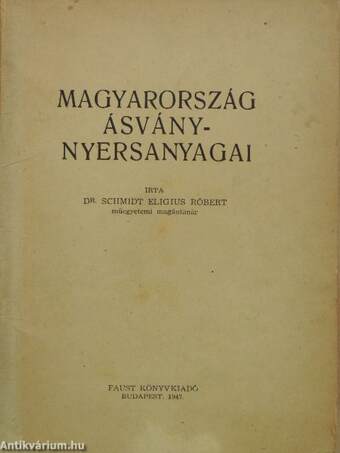 Magyarország ásvány-nyersanyagai