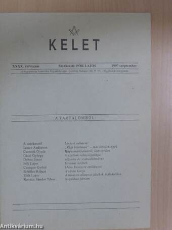 Kelet 1997. szeptember