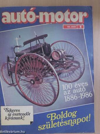 Autó-Motor 1986. január-december