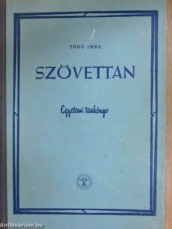 Szövettan