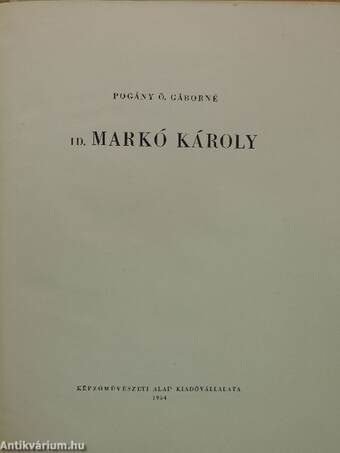 Id. Markó Károly