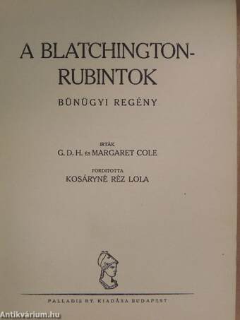 A Blatchington-rubintok