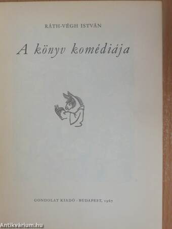 A könyv komédiája