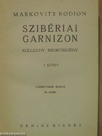 Szibériai Garnizon I-II.