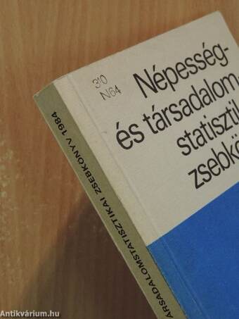 Népesség- és társadalomstatisztikai zsebkönyv 1984