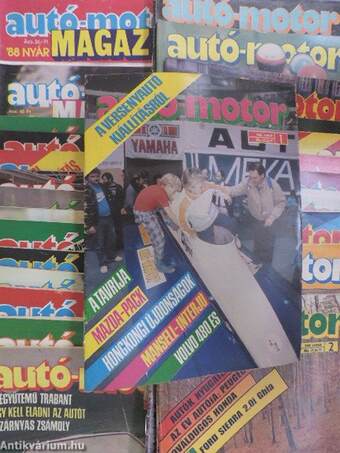 Autó-Motor 1988. január-december/Autó-Motor Magazin 1988. nyár-ősz