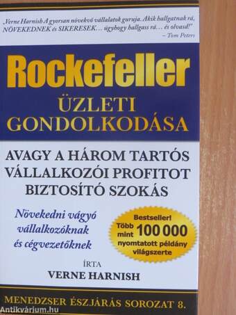 Rockefeller üzleti gondolkodása